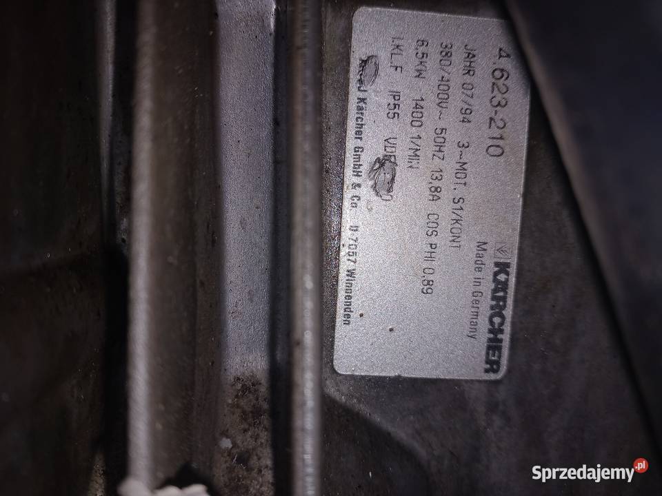 Myjka Karcher nieuszkodzony Boryszów