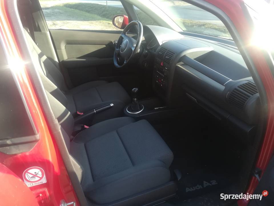 AUDI A 2 16Tfsi 2002r klima łądne alu serwis Bydgoszcz