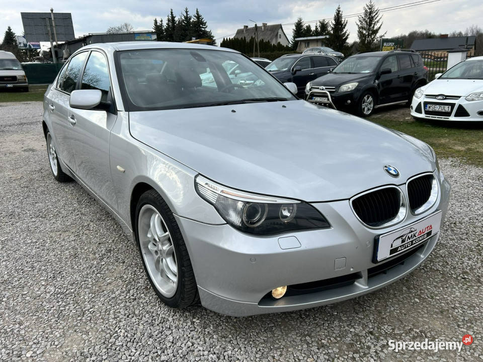 BMW 520 Super stan zarejestrowany w Polsce E60 centralny zamek BMW Nowe Iganie