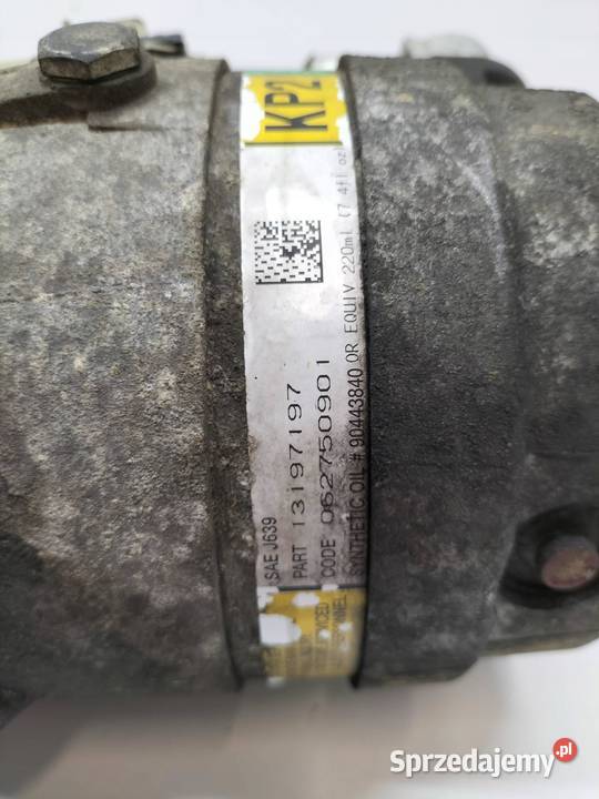 SPRĘŻARKA KLIMATYZACJI 13197197 19 CDTI Opel świętokrzyskie