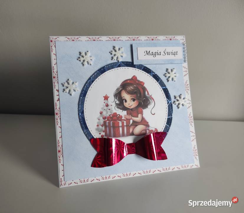 Kartka świąteczna ręcznie robione na Boże łódzkie