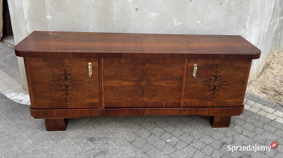 KomodaSzafka RTV Orzech 160 Art Deco Antyk Warszawa sprzedam