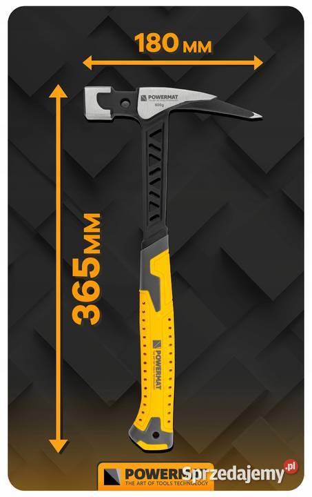 Młotek ciesielski dekarski gwoździ hartowany śląskie Katowice