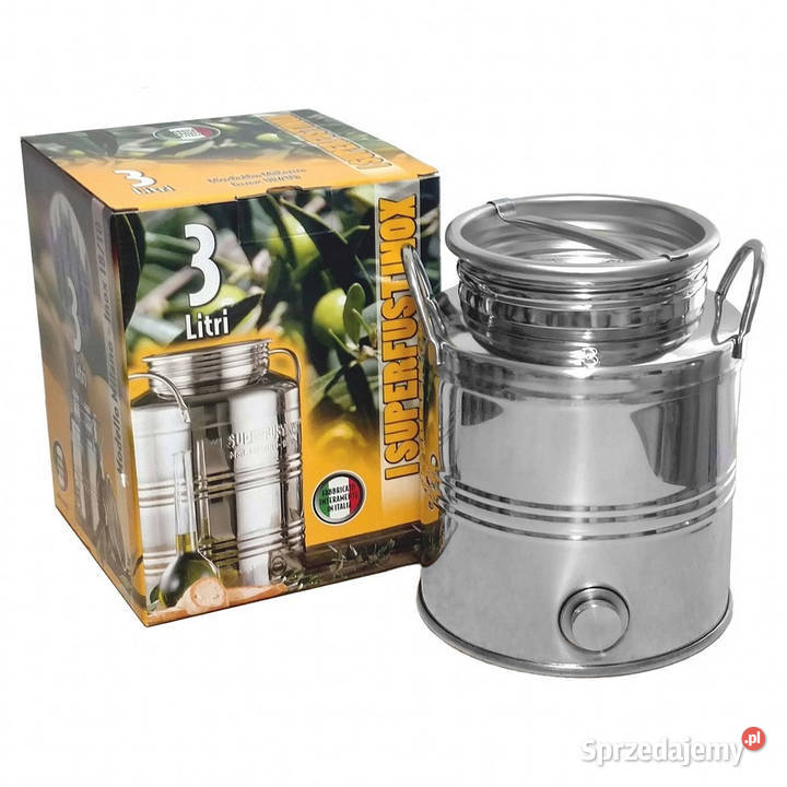 Beczka bańka antałek stal inox 3L na bimber wino Siemianowice Śląskie
