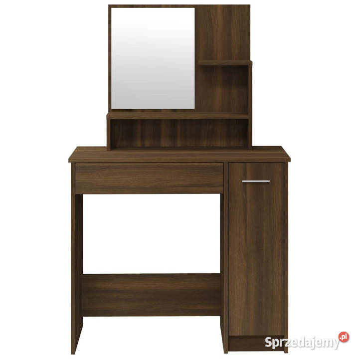 Toaletka z lustrem brązowy dąb 865x35x136 Warszawa