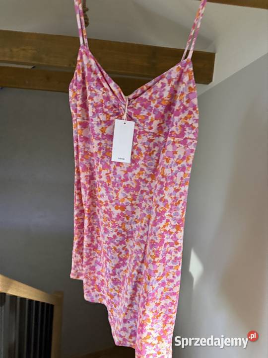 Sukienka Mango r L różowy Spódnice i sukienki Siewierz