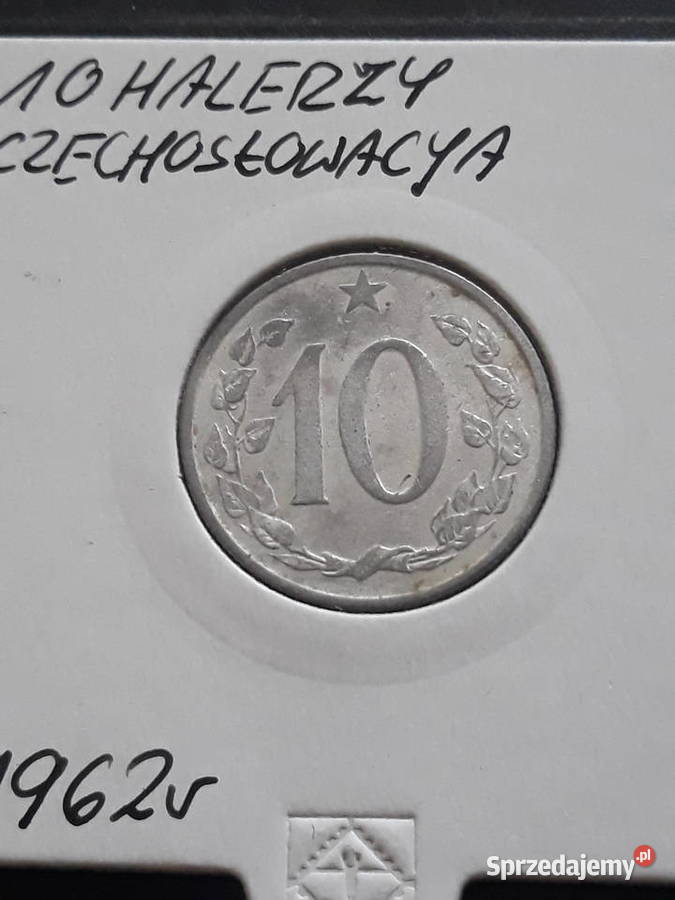 10 Halerzy Czechosłowacja 1962 r Kolekcje wielkopolskie Konin