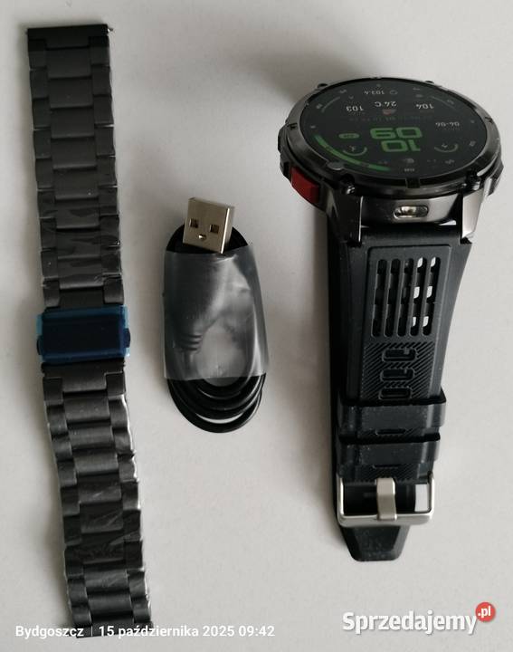 Sportowy smartwatch bateria 1100 mAh 17 cala Bydgoszcz