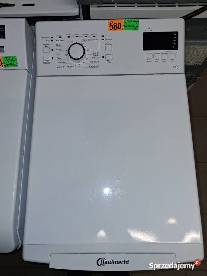 PRALKA OD GÓRY ŁADOWANA BAUKNECHT