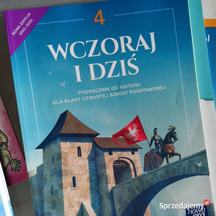 Wczoraj i dziś 4 podręczniki szkolne Warszawa historia mazowieckie