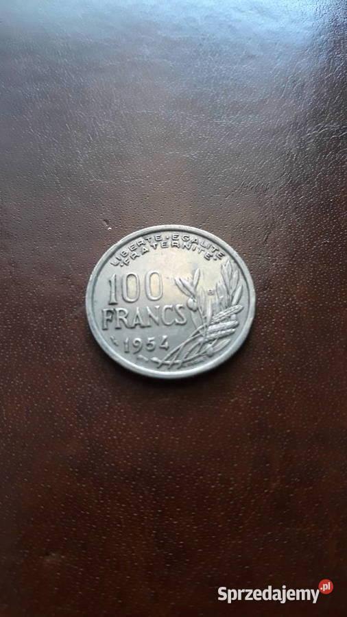 100 Franków Francja 1954 r