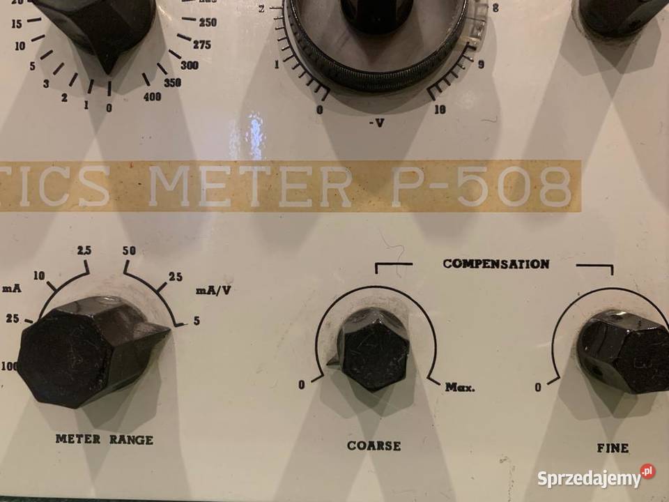 Miernik do lamp elektronowych P508