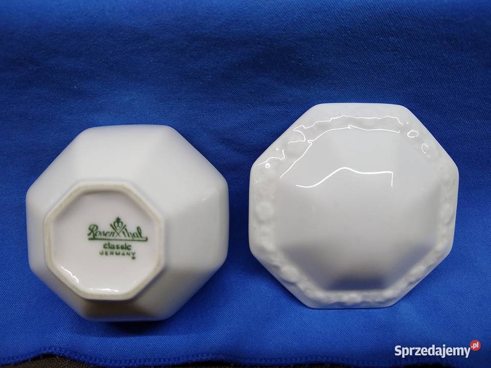 Pojemnik na słodzik Rosenthal Biała Maria Kalisz