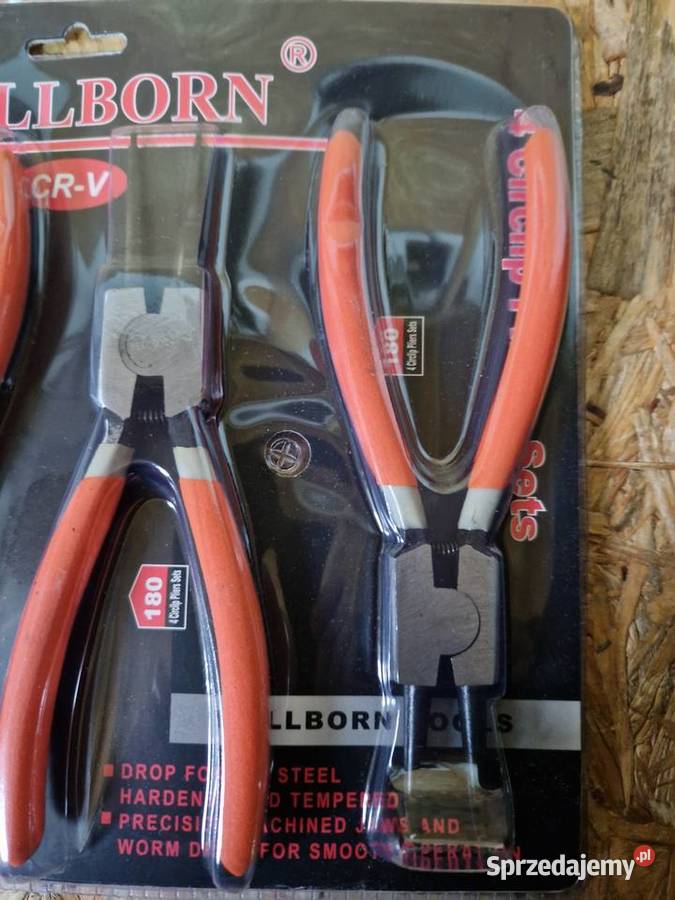 ZESTAW SZCZYPCE SEGERA PROFESJONALNE 180 MM 4 Ręczne Głogowa sprzedam