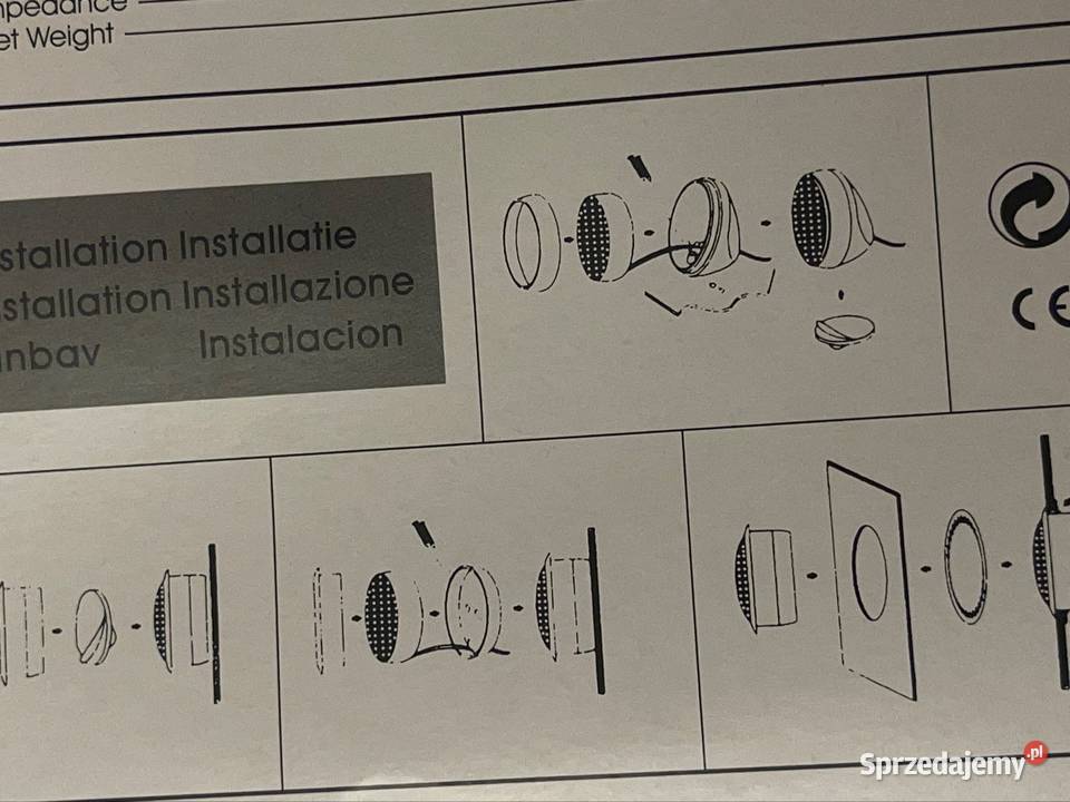 Głośniki wysokotonowe Alpine DDTS30 Moc 180 Wejherowo