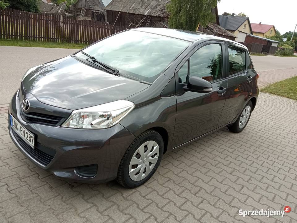 Toyota Yaris 10 benzyna 2012r klimatyzacja 97 mazowieckie Długosiodło sprzedam