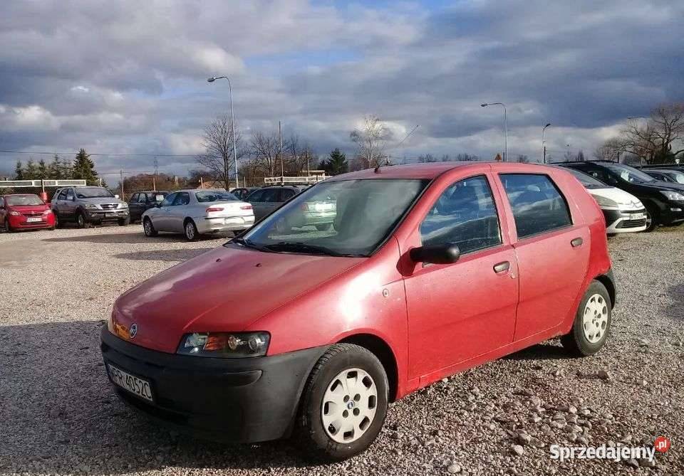 Fiat Punto silnik skrzynia alternator na części benzyna Jabłonowo-Zamek