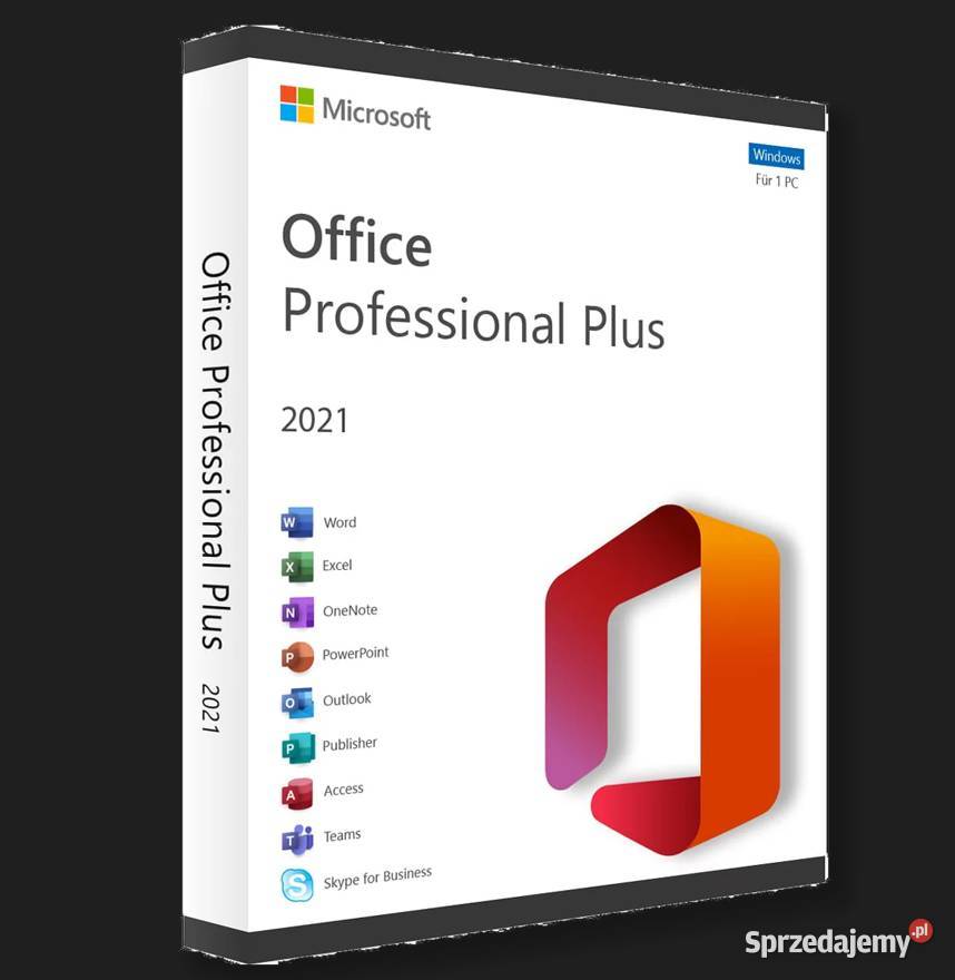 Microsoft Office 2021 Professional Plus Retail biurowe Oprogramowanie Warszawa