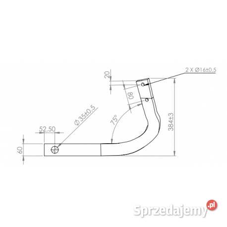 Grządziel lewaprawa typ Lemken Rubin 60x25x900 Sieradz