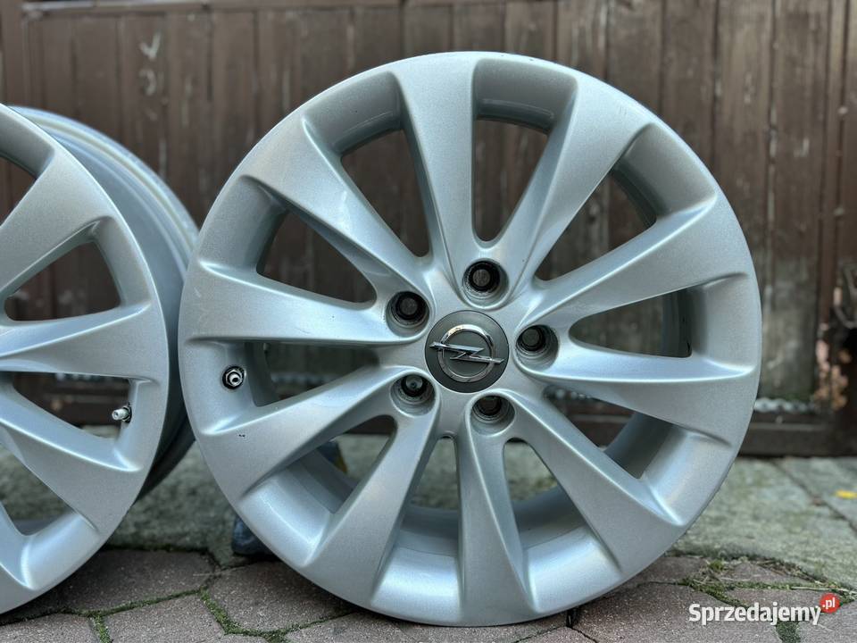 Alufelgi Opel 5x115 16 65J ET 37 TPMS Średnica 16" Biała Podlaska sprzedam