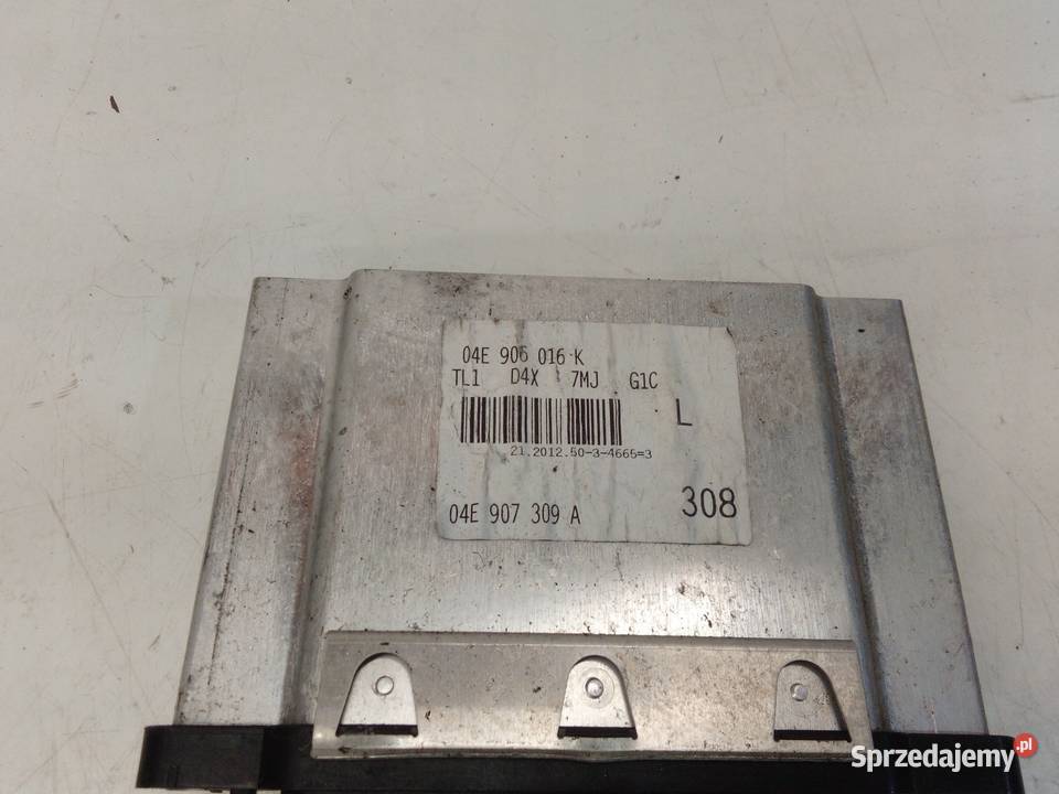 KOMPUTER STEROWNIK SILNIKA AUDI VW 14 04E907309A śląskie Przystajń