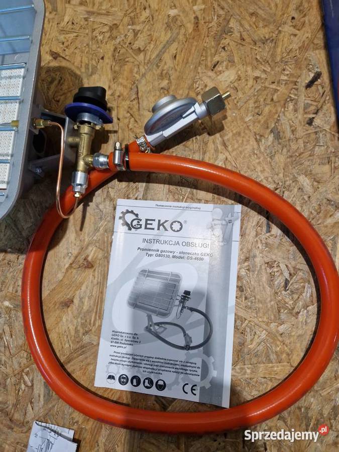 Promiennik gazowy słoneczko GEKO na butlę gazową Dom i Ogród Głogowa