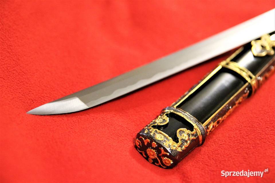 Japońskie Tachi ręcznie kuta katana miecz Militaria Sokółka