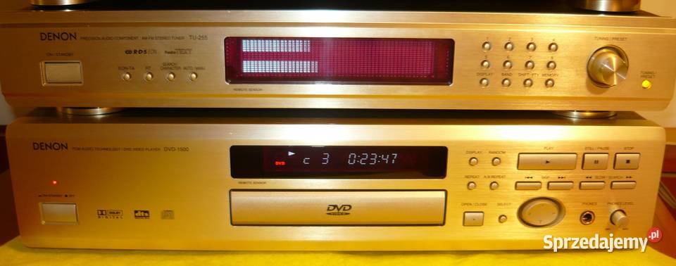 DENON odtwarzacz DVD 1500 szampański DVD1500 Krotoszyn