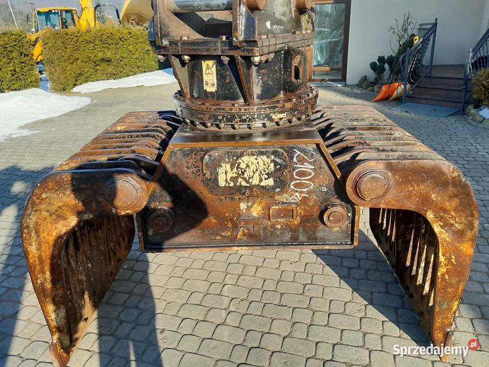 Chwytak hydrauliczny na 2 siłownikach obrotowy Maków Podhalański