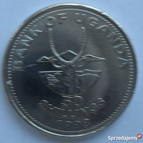 UGANDA50 SHILLINGS1998 rŁADNA