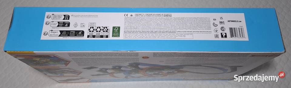 Hot Wheels pętla grozy zestaw kaskaderski garaż Czeladź