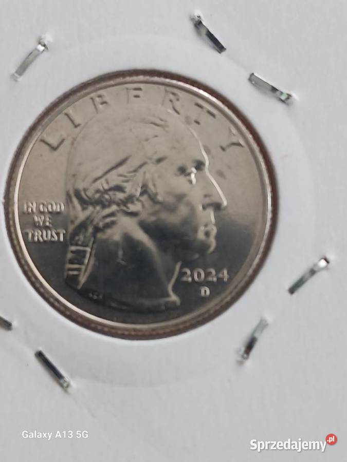 25 Centów USA 2024 r Zitkala Sa men D UNC Konin