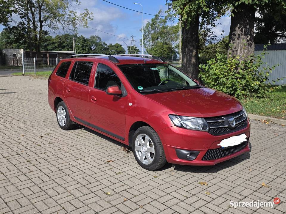 Dacia Logan 2014 benz bordowy Logan MCV Lwówek Śląski