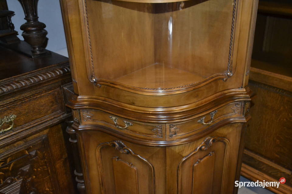 witryna narożna orzech Będzin