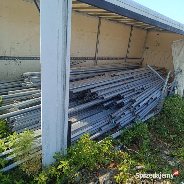 Rura słupek ocynk II gatunek fi 60 gr3 mm dł 2 4 Słupki Baranów Sandomierski