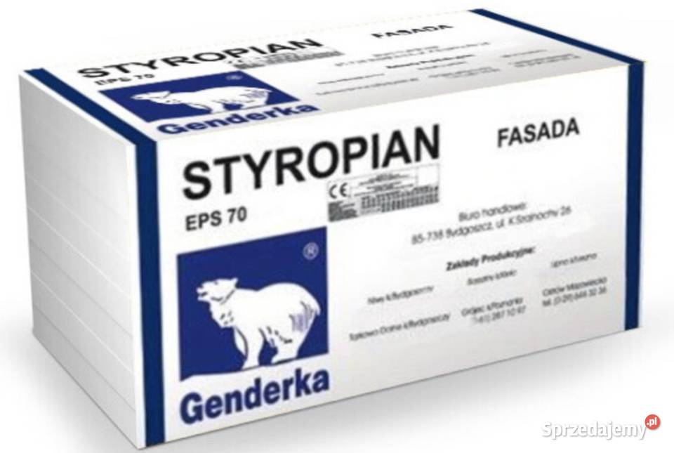 Styropian EPS 038 Fasada Genderka Radom