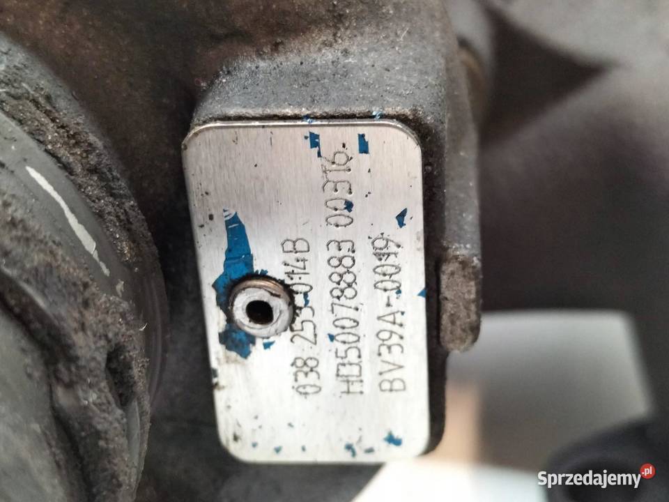 TURBOSPRĘŻARKA 038253014B 19 TDI VW Volkswagen osobowe