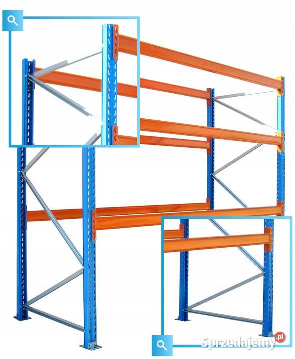 REGAŁY PALETOWE B25 L5655MM 18 PALET 500 02 Kwidzyn