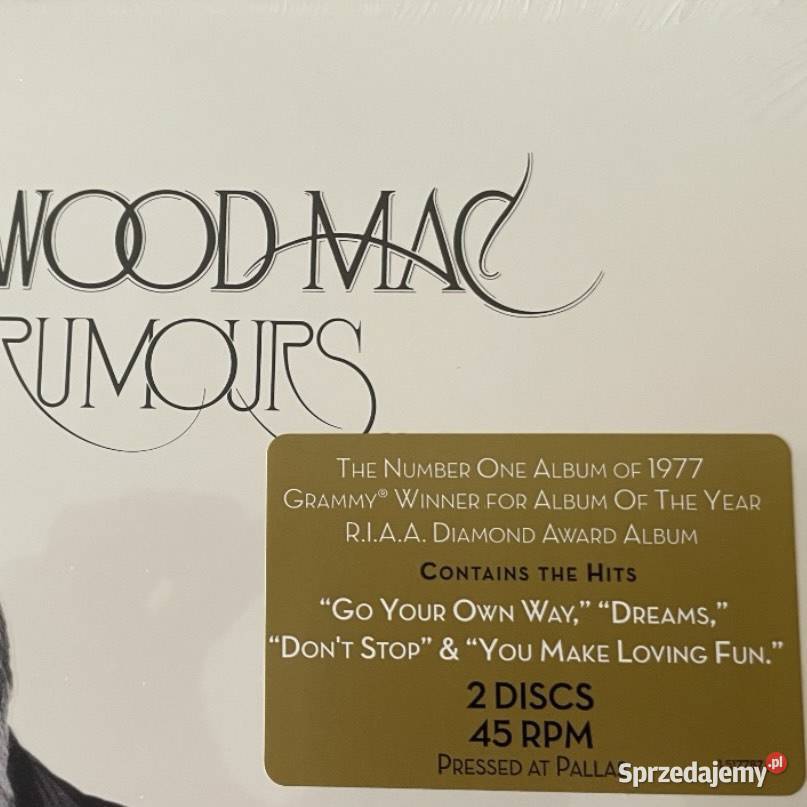 Fleetwood Mac Rumours 2LP 45rpm 180g Pallas 2020 2 płyty Kraków
