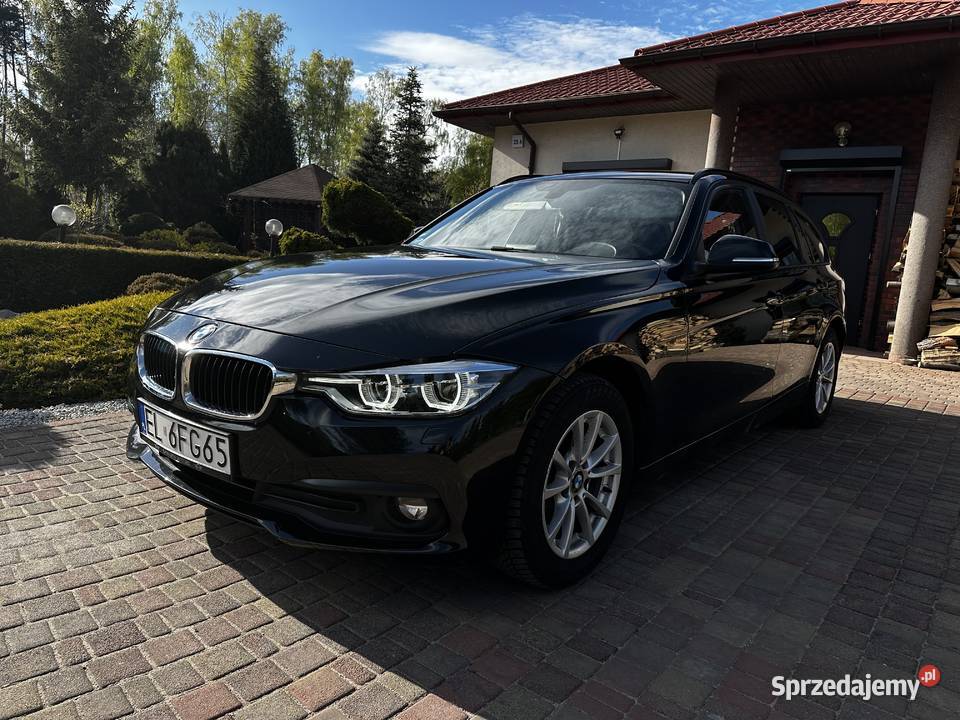 BMW 320d xDrive Touring Automat NAVI LED 4x4 230 czarny Łódź