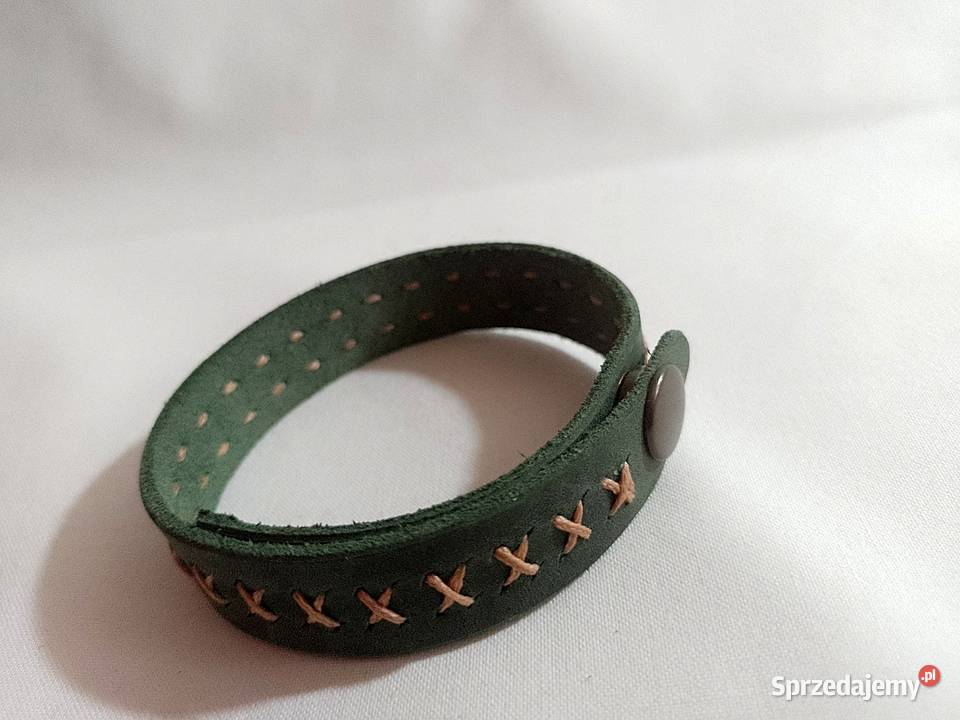 Skórzana bransoletka