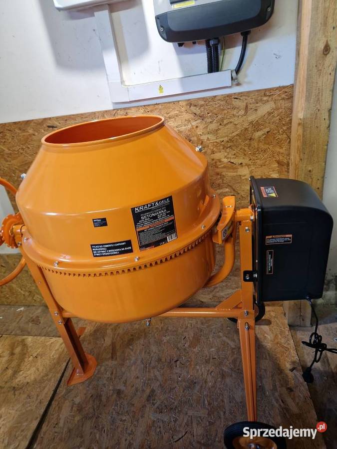 Betoniarka elektryczna KraftDele KD492 200L Betoniarki Głogowa