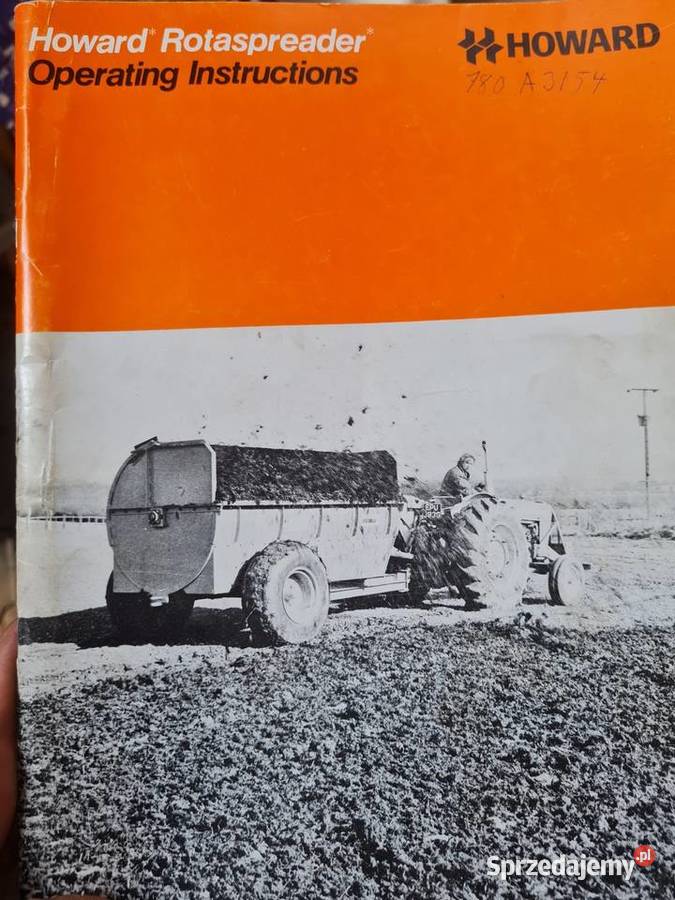 Rozrzutnik Howard łańcuchowy do gęstej melasy i Lubawa