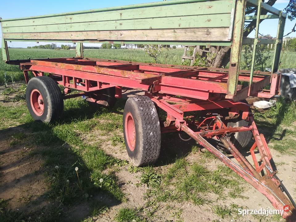 Przyczepa Krone 8t nieuszkodzony łódzkie Dąbrowa Wielka sprzedam