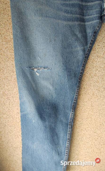 XL spodnie męskie szerokie dżinsy robocze Rozmiar XL Kielce sprzedam