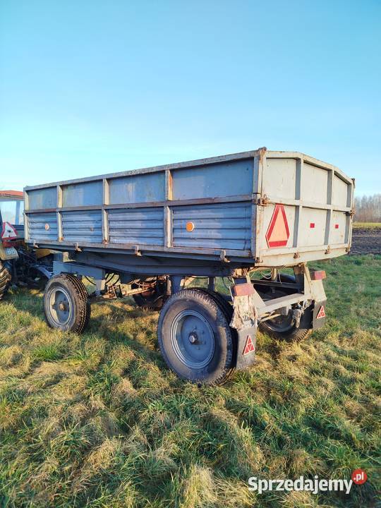 Przyczepa wywrotka d47 d55 thl hl d45 d35 nieuszkodzony