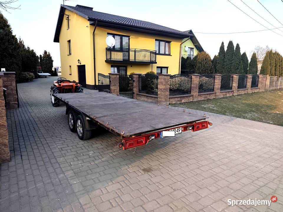 Przyczepa Platforma 490 x 185 DMC 2000 Wodzisław sprzedam