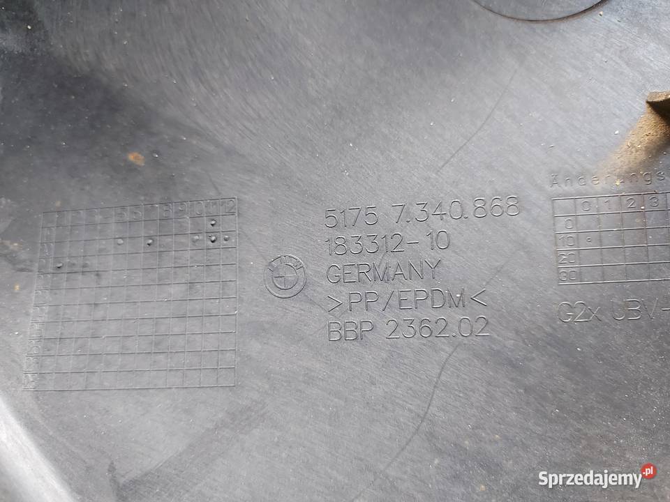 BMW G23 G22 M440i Cabrio Osłona podwozia tył sprzedam