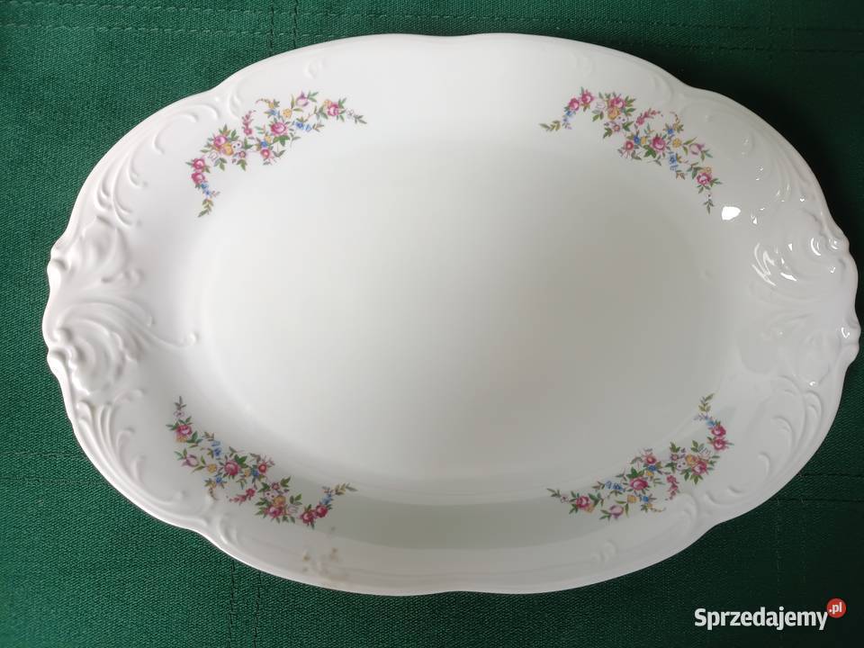 Porcelana Wawel taca porcelanowa półmisek PRL Zbylitowska Góra