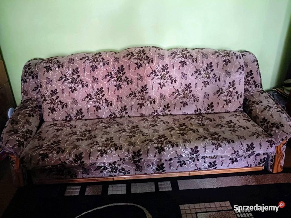 Kanapa z PRL rozkładana Kwidzyn